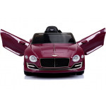 Elektrické autíčko Bentley - lakované - bordové